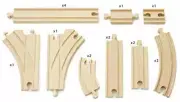 BRIO World Railway Track Expansion Pack - Intermediate