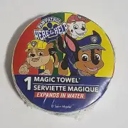 Magic Towel Paw Patrol Here to Help Chase Marshall Rubble 11.5"x11.5" 2018