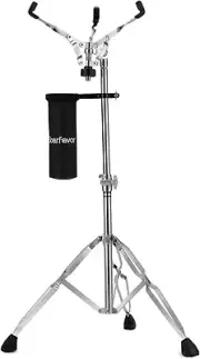 Concert Snare Drum Stand with Drum Sticks Holder, Double Braced Adjustable Exten