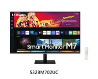 米特3C數位–SAMSUNG 三星 32吋 智慧聯網螢幕 M7 S32BM702UC/4K UHD/高解析/三年保
