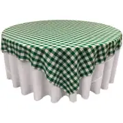 LA Linen Gingham Tablecloth - Checkered Tablecloth for Parties Picnics & More...