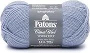 Patons Classic Wool Yarn, Blue Fog
