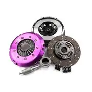Xtreme Performance Heavy Duty Clutch Kit - Sprung Organic, Includes Single Mass Flywheel, KBM24566-1A
