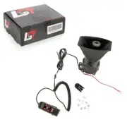 Alarm Horn Speaker Megaphone Horn 4 Tone Horn 12V for Audi A1 A3 A5 A7 (for: Audi)
