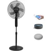 TPro WIFI Enabled 16" Oscillating Fan with Alexa Voice Control & Smart Home App