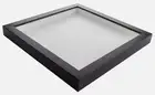 16x5 IN Shadow Box Frame Black | 2 Inches Deep Real Wood Contemporary Shadowbox