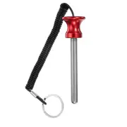 Weight Stack Pin 3/8" Dia 3" Locking Space Weight Stack Replacement, Red