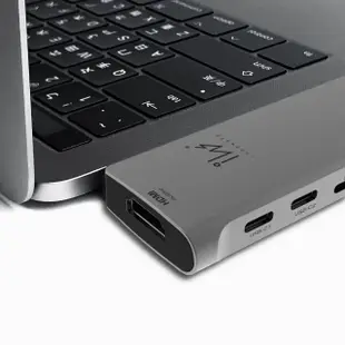 【Innowatt】THE DOCK U TB-71U 七合一 USB-C HUB集線器 for MacBook Pro/Air(HDMI/雙USB-C PD充電/讀卡機)