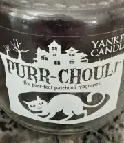 Rare/Retired Yankee Candle PURR-CHOULI (Cat Label) ONLY 2 Others On eBay!!