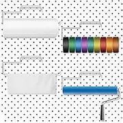 4 Packs Pegboard Paper Towel Holder Stainless Steel Pegboard Hooks Pegboard Organization Accessory for Workshop, Garage, Kitchen, Laundry Room, Bathroom (Silver)