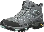 [MERRELL] Moab 2 Mid GTX Women's Hiking Boot, Sedona Sage, 8 US