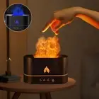 T 250ML 5V Fragrant Diffuser Simulated 3D Flame Aromatherapy Machine Humidifier