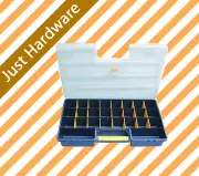 26 Compartment Organizer Plastic Organiser Case Box 46 x 32 x 7.5cm 18"