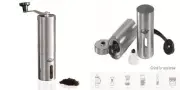 JavaPresse Manual Coffee Grinder with Adjustable Setting - Conical Burr...