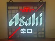 ASAHI SUPER DRY BEER LED BAR SIGN MAN CAVE GARAGE DECOR LIGHTED NEW