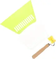 SHINEOFI 1 Set Wallpaper Smoothing Tool Kit Roller Scraper for Easy Wallpaper Installation Lightweight Comfortable Natural Handle for Seamless Application