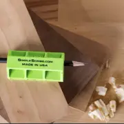 Simple Scribe Scribing Tool for Woodworking, Carpentry Ideal Green