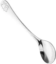 VICASKY Stainless Steel Utensil Set Mini Spoon for Boys and Girls Tea Soup Cereal Eating