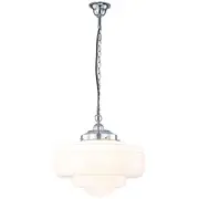 Lighting Chrome Toorak Art Deco Chain Pendants Detroit Retro Lights Inspirations