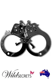 NEW Pipedream Anodized Hand Cuffs, Cuffs/Restraints/Gags, Bondage, Wild Secrets