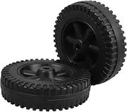 6 Inch Bbq Grill Wheel Hand Truck Tires Replacement Wheel for Grill Cart Dual Tire Casters