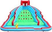 OGL Jumping Castle Inflatable Water Park with Blow Up Slip and Slide Bouncer Pool Toys for Children Outdoor Play