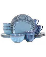 Gibson Elite Mendocino 16pc Stoneware Dinnerware Set