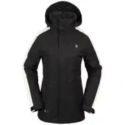 Brand New Women's 2024 Volcom Westland Insulated Jacket Black Size Small