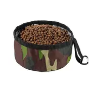 Portable Travel Foldable Safe Dog Water Food Bowl for Small Large Dogs