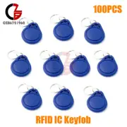 100PCS 13.56MHz RFID IC Keyfobs Key Tags Token NFC TAG Keychain for Arduino