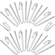 50pcs Curtain Hooks Drapery Curtain Hooks Window Curtain Hooks Drapery Hangers