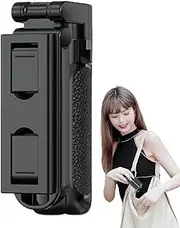 Extendable Travel Selfie Stick with Stand, Wireless Remote Control, 360 Degree Rotation and Non-Slip Stand for Video and Live Streaming