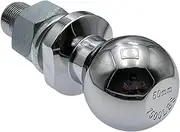 Camper Accessories Tow Ball 50mm 1" Shank Dia. Trailer Hitch Towball Capacity 5000lbs RV Parts Car Camper Coupling Caravan Accessories Trailer Hitch Lock(7500LBS)