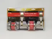 Ultra Hardware 84338 Lexington Level/Deadbolt, Satin Nickel