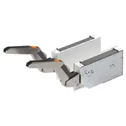 UTRUSTA hinge w push-opener f horizontal dr, white