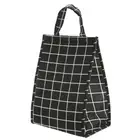 Lunch Box for Women/Men, Insulated Cooler Lunch Bag, 13.4x5.7x9.8 Inch Black