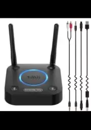 1Mii B06TX Bluetooth 5.2 Transmitter for TV to Wireless Headphone/Speaker