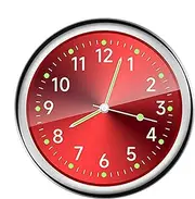Car Dashboard Clock | Car Motorcycle Clock | Analog Clock for Car Dashboard | Glowing Small Analog Clock | Automotive Replacement Clocks Quartz, Stick On Clock for Car Dashboard Boat