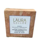 LAURA GELLER Baked Double Take Versatile Powder Foundation 0.32oz Light