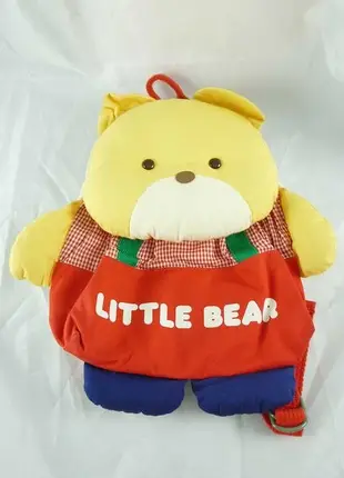 【震撼精品百貨】日本泰迪熊 _LITTLE BEAR~ 造型背包『紅衣』