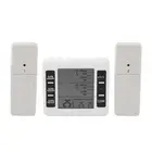 Refrigerator Wireless Digital Alarm Thermometer Freezer Temperature 2pcs Sensor