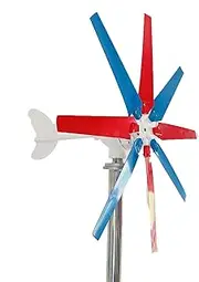 2000W Wind Turbine Windmill Wind Generator, 12V 24V 48V for Home Engine-Generator Water Turbine Free Energy Household Power Supply System(White)