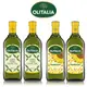【奧利塔olitalia】純橄欖油2瓶+葵花油2瓶(1000mlx4瓶-禮盒組)