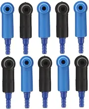 Alipis 10Pcs Brake Bleeder Adapter Tool Kit for Cars Motorcycles Exchange Connector Leak Design for Professional Mechanics Compatible with Various
