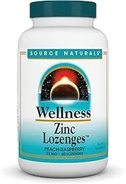Source Naturals Wellness Zinc Lozenges, 60 Tabs