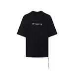 [Mastermind Japan] Mastermind Japan-Black Cotton "I Do The Best" Short Sleeves Tee-Uomo S STAND
