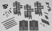 Axial SCX10 Honcho SCX10 TR Links Set - 11.4" (290mm) WB AX30549