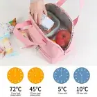 Insulated Bag Double Layers Heat Insulation Children Cartoon Bento Box Storage