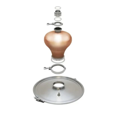Grainfather G40 & G70 Distilling Lid Alembic Condenser Attachments