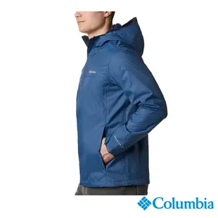 Columbia 哥倫比亞 男款 Omni-Tech防水快排外套-藍色 URE24330BL /S22